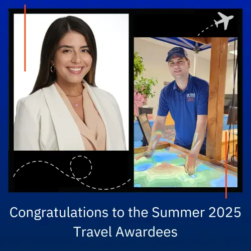 Congratulations to the Summer 2025 Travel Awardees.